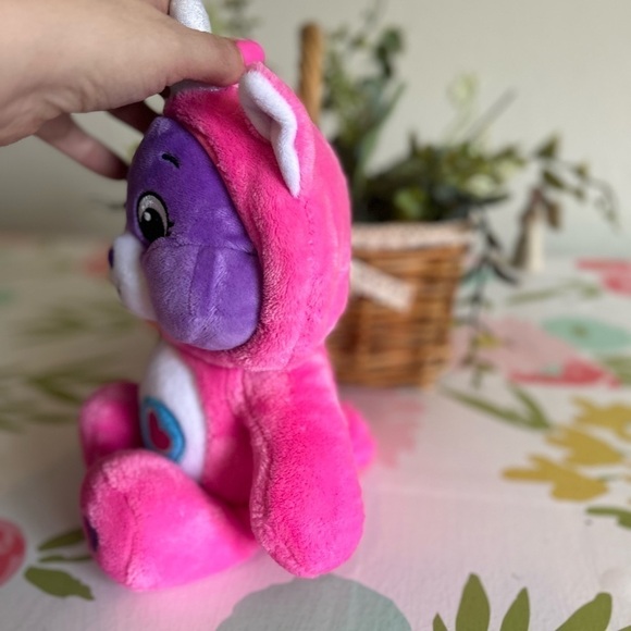Care Bear Share Bear Purple Plush Snuggle Pink Hoodie
Unicorn Stuffed Animal - Picture 4 of 9